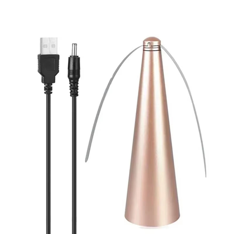 Electric Insect Repellent Fan: Usb/Battery Powered Tabletop Fly Killer for Kitchen Outdoor Food Safety Device
